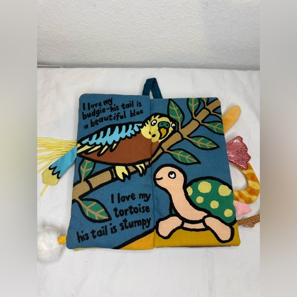 Jellycat Pet Tails Activity Cloth Book (Retired) - Picture 3 of 8